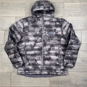 BlackOvis Anchor Point 800 Fill Down Jacket – Midnight Camo XL – NWOT